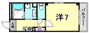 Flower尼崎の物件間取画像